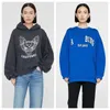 Women Hoodies Designer Sweinshirts Manga larga Bordado con capucha con sudadera con capucha impresa