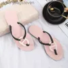 Fashion originele H Designer Slippers Zomer Nieuwe H Slippers Dames Sandalen Varken Varken Neuclip Teen Flip Flop Grote platte sandalen met 1: 1 Brand Logo