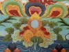 الملحقات 36 "التبتي التبتي مطرزة الحرير البوذية Manjusri Bodhisattva Tangka Thangka