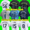 Verkauf 2024 City Connect S-3xl Baseball-Trikot Wander Franco Randy Arozarena Wade Boggs Tampa Bay Shane McClanahan Tyler Glasnow Brandon Lowe Rays Männer Frauen Jugend