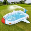 Giocattoli da portata all'aperto Sprinkler Splash Water Famiglia interattiva cani spray per piscina gonfiabile 240506