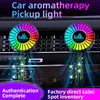 2024 자동차 공기 계정 자동차 디퓨저 향기 램프 RGB 자동차 LED 조명 USB 디퓨저 화려한 조명 교체 아로마 테라피 디퓨저