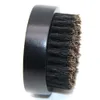 Borstels natuurlijke zwijn zwarte haren houten borstels hanteren badkamer gezichtsreiniging borstel huishoudelijk massage schoonheid gereedschap gereedschap