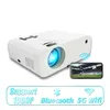 Mini Projector S20 Portable Wi -Fi Projector Mini Smart Support 4K HD Movie Projector 100 -дюймовый проектор Bluetooth с большим экраном