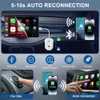 Обновите 2-в-1 для Android/Apple Wired to CarPlay беспроводной автомобильный адаптер Wi-Fi Plugc