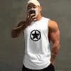 メンズタンクトップジムメンズ衣料クイックドライスポーツウェアTシャツ男性用サマータンクトップスオスメッシュバスケットボールスラーレスシャツベストT240505