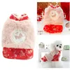 Odzież dla psa Płaszcz zimowy Drobne wykonanie ubrania zwierząt domowych wykwintny kostium tang kostium szczęśliwy rok