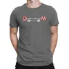 T-shirt maschile Depeche Cool Mode Creative Tshirt for Men Memento Mori Collar Round Cotton Thirt Shirt Regali di compleanno distintivi Strtwear T240506