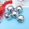 Forniture per feste 21pcs a cinque punti Anello di porta natalizio Bell Mini Creative Shiny Rattle Small Jingle fatto a mano