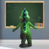 Mascotte kostuums nieuwe groene draak mascotte kostuums feest kerst carnaval volwassene schattige cartoon dinosaurus prestaties kleding