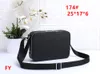 Men's bag 2024 new embossed camera bag fashion high-end shoulder crossbody bag