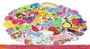 100 pc's vsco waterdichte vinylstickers pakket voor kinderen meisjes om laptop waterfles bagage -lakboek fiets auto gitaar stickers HOM9619717