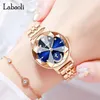 Tiktok Live Watch Flower Disk Star Moon Womens Fashion Diamond Diamond Imperproof Steel Band Quartz Fangsheng Clock