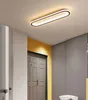 Światła sufitowe Nowoczesne proste LED długiej sypialni Closroom Light Enterway Slim Corridor Balkon