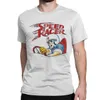 Men's T-Shirts Speed Racer Mens 100% Cotton Vintage T-shirt Crew Neckline Tee Short Sleeve Top Plus SizeL2405