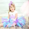 Tutu -jurk handgemaakte tutu rokken voor meisjes feest bruiloft meiden rokken prinses tutus kinderen rok voor meisjes d240507