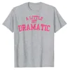 T-shirt feminina uma camiseta dramática de camiseta feminina verão mais sizel2405