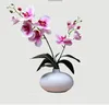 Vases Modern Ceramic Vase Fake Phalaenopsis Flower Arrangement Office Store Furnishing Crafts Home Livingroom Table Decor