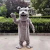 2024 Halloween Bull Dog Mascot Kostuumpak Halloween feestspel Outfit Performance Activity Sales Promotie volwassen maat