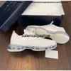 Pradshoes topkwaliteit mannen 1.1 Prades Cloudbust lucht sneakers schoenen transparant rubber dikke sola loper sport wit zwart gebreide stof mesh ademtrainers