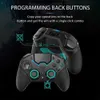 Rouleau adapté à PC iPhone Wireless Bluetooth Gaming Board Remote Programmable Turbo 6-Axe Gyroscope RGB Joystick J240507