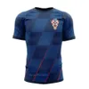 Heren Tracksuit Nieuw Croacia Modric Soccer Shirts Nationaal Team Mandzukic Perisic Kalinic Kroatië voetbalshirt Kovacic Rakitic Kramaric Men Kids Kit -uniformen