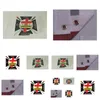 Баннерные флаги Рыцари Тамплиера Флаг Мальта в Hoc Signo Vinces Crusader Christian Masonic 3x5 футов с проталкивающими доставку в Gromts Home Ga DHK3H