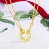 520 Valentijnsdag Essentiële ketting Big V Gouden ketting 18k Luxe Roseketen Vrouw met originele ketterse kettingen