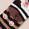 Frauen Socken Frühling Herbst Frauen süße Cartoon Tierhund Print mittlerer Röhrchen lässig bequem atmungsaktive Frau