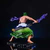 Action Toy Figures 20cm One Piece Anime Figur Gk Roronoa Zoro Action Figur PVC Collection Cartoon Model Doll Gift Toys Decoration