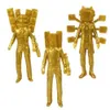 Figuras de brinquedos de ação Novo 12pcs skibidi banheiro de ouro figura higiênico tv titan jogo figura home pandents halloween presente de natal infantil brinquedos t240508