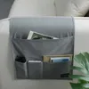 Bolsas de armazenamento Sundries Organizer Revistas TV TV Remoto GRANDE