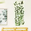 装飾的な花人工ブドウの紫外線抵抗性のフェイクプランターフラワーフェイク植物現実的な屋内屋外の壁の装飾ガーランド