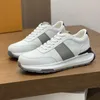 luxury designer Men shoe tdds NEW COLLECTION suede sneakers breathable splice casual sports business sneakers with box