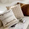 Cushion/decorativo cafeteira marrom italiana moderna simplicidade leve capas de luxo