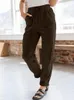 Frauenhose Hippie Roupa Feminina Baggies zum Verpacken von Casacos Za Frauen Corduory Pantaloni Donna Pantalon ete Femme