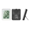 Gauges Digital LCD Thermomètre hygromètre Electronic Temperature Humidité Min / Max Records Station météorologique intérieure