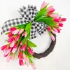 Decorative Flowers Wedding Decoration Wreath High Degree Of Simulation Beautiful Effect Suitable For Various Holiday