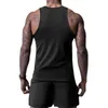 Men's Tank Tops Mesh Quick Dry Fitness Muscle Tank Tops Gym Bodybuilding Running Sport T-Shirts Mens Slim Fit Breathable Training Undershirt Y240507