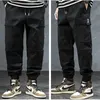 Men's Pants Pure cotton mens workwear pants spring and autumn 2024 New Japan trend brand multi pocket loose ankle casual pantsL2405