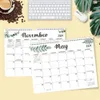 Calendar 2024.01-2025.06 Desk Calendar Wall Calendar With Large Monthly Pages Desk Schedule Home Office Planner Note Agenda Schedule