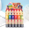 24pcs Crayon Design Blam Blam Set Couleur à changement de lèvres Baume à lèvres Loupstick Longlasting Femmes imperméables MAVEMENT LEPS 240507