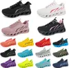 Homens Mulheres Running Sapatos Treinador de Moda Tripla Preta Branca Vermelha Amarelo Verde Verde Pêssego Teal Teal Purple Pink Fuchsia Sports Sports Breathable Sports Dezenove 2024