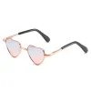 Houses Cute Glasses For Cat Dog Pet Glasses Heart Metal Eyewear Sunglasses Pets Photos Props Fashionable Cool Dress Up Accessories