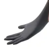 Handschoenen 20 stks zwarte wegwerphandschoenen poedervrije latex vrije monteur tattoo beauty care body art handschoenen s/m