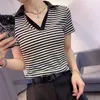 Polos femminile camicie da polo semplice per donne abbigliamento blu blu navy maglietta a maniche corte bianca maglietta donna tops estetica in stile coreano lusso