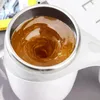 Kubki napoje automatyczne magnetyczne mieszanie kawy ze stali nierdzewnej kubek miksujący kubek herbaty mleko