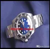 Najlepsze luksusowe logo marka Mężczyźni Watch ze stali nierdzewnej automatyczne ruchy szafirowe szklane lustro nurkowe zegarek auto data na rękę black6942119
