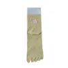 Frauen Socken Anti-Bakterien- und Anti-Odor-Fünf-Finger-Frauen-Mid-Tube-Sport-Fitness Herbst Winter Knochenlosen