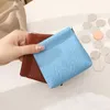 Borse da stoccaggio mini moneta per clip borsetta cambio portate porta carta portafoglio in pelle per uomini donne organizzatore auricolare portatile